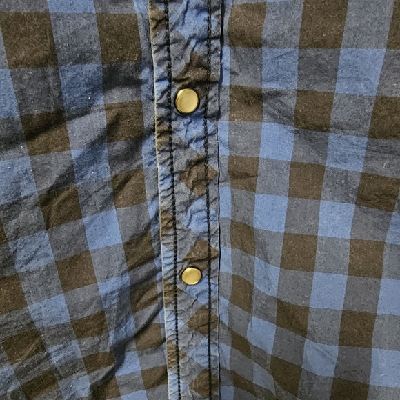 NEVADA Men's Shirt Short Sleeves Casual Shirts Size Large (42-44) - Picture 8 of 14